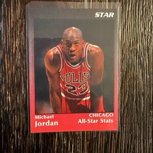 Michael Jordan Star Promo card